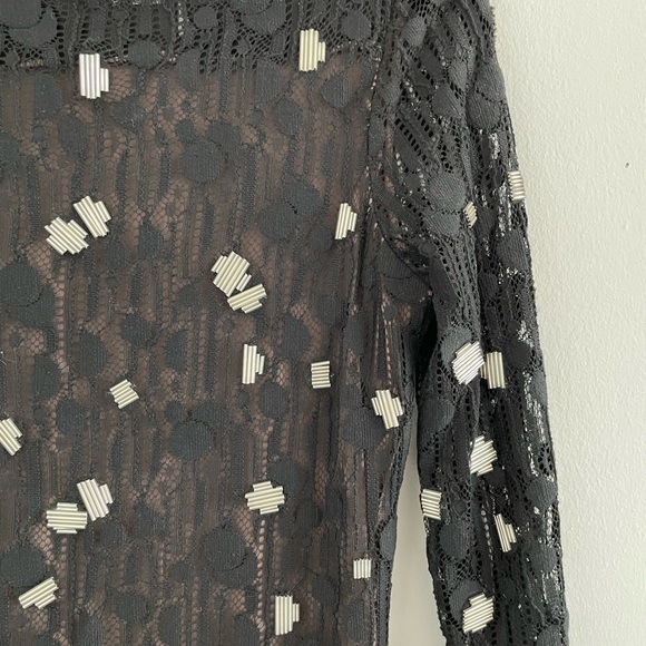 DVF Zarita Silver Bubbles Dress | 2 - Picture 5 of 9